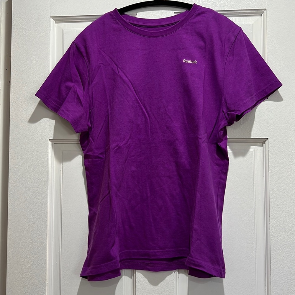 Purple Reebok Short Sleeve